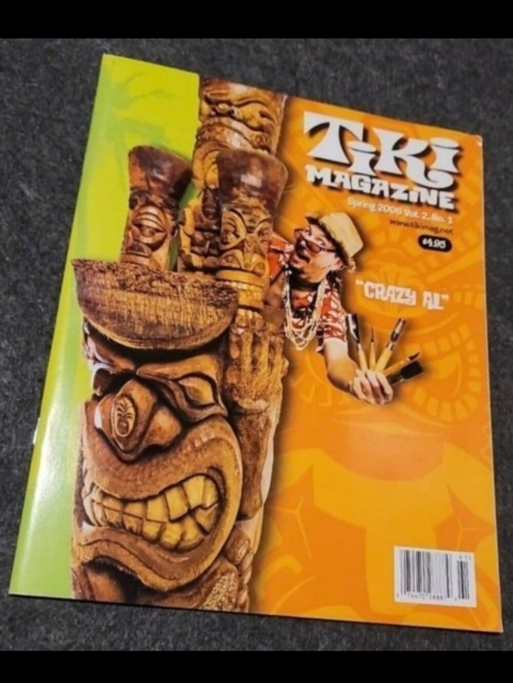 Tiki Magazine "Crazy Al" Issue Vol. 2 No. 1 Spring 2006 ☆RARE☆